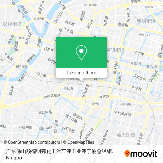 广东佛山顺德明邦化工汽车漆工业漆宁波总经销 map
