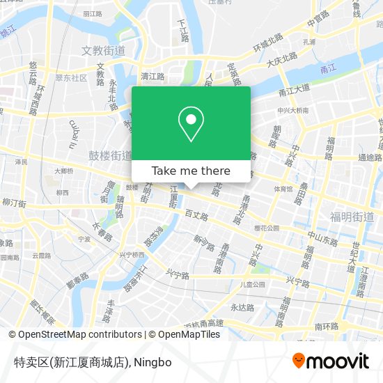 特卖区(新江厦商城店) map