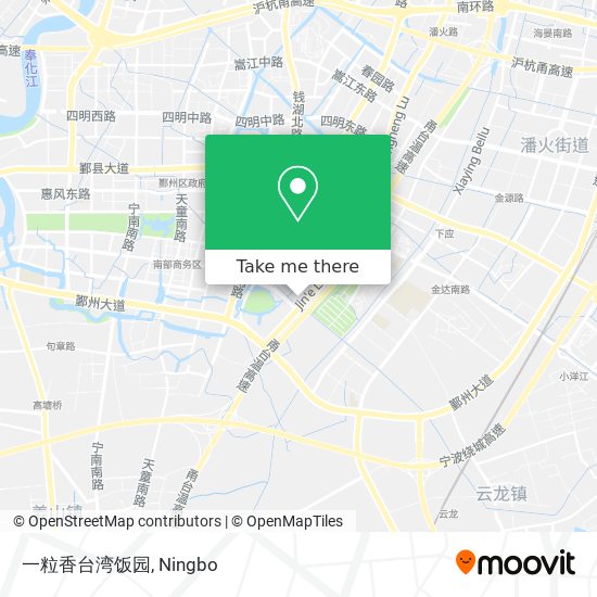 一粒香台湾饭园 map