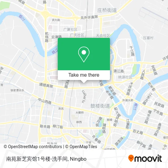 南苑新芝宾馆1号楼-洗手间 map