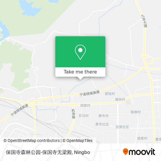 保国寺森林公园-保国寺无梁殿 map