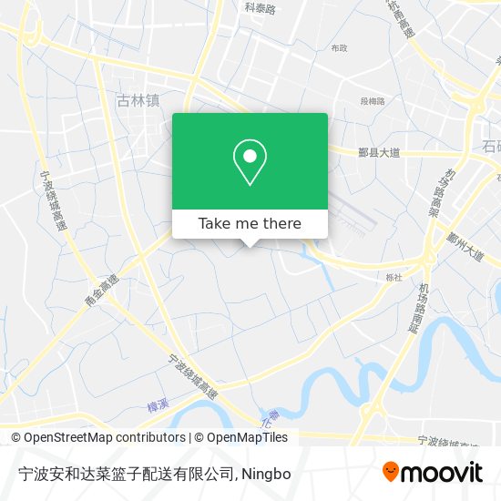 宁波安和达菜篮子配送有限公司 map
