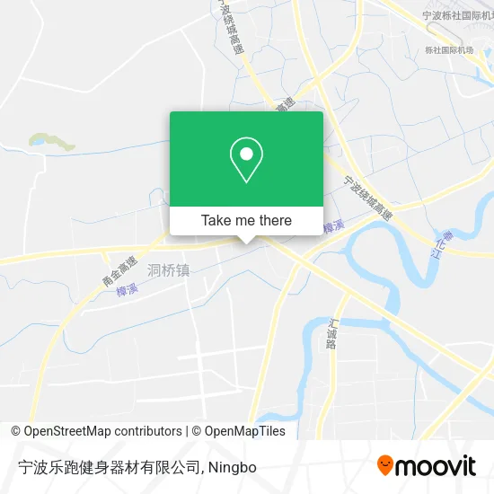 宁波乐跑健身器材有限公司 map