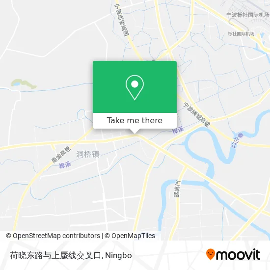 荷晓东路与上蜃线交叉口 map