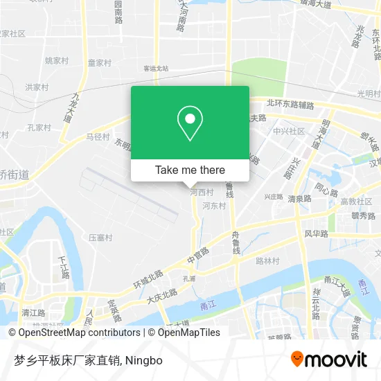 梦乡平板床厂家直销 map