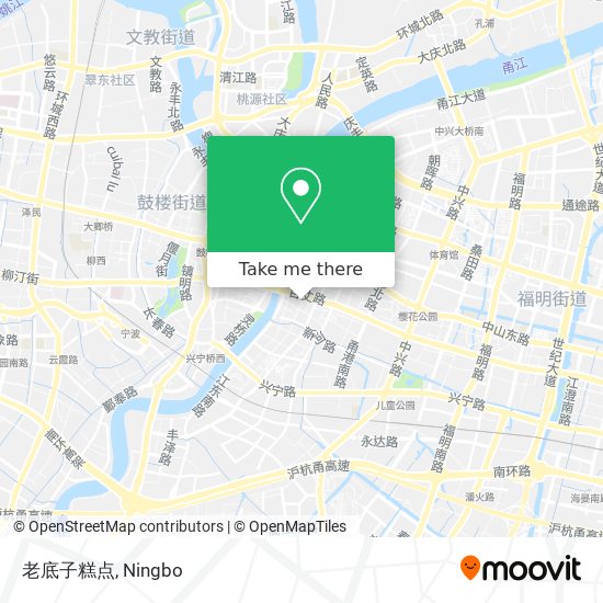 老底子糕点 map