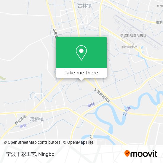 宁波丰彩工艺 map