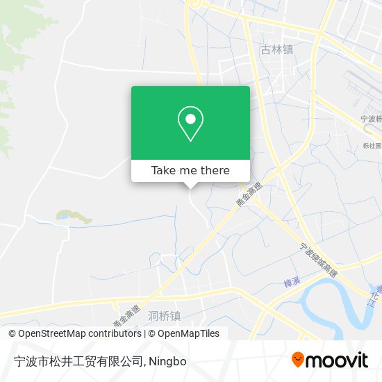 宁波市松井工贸有限公司 map