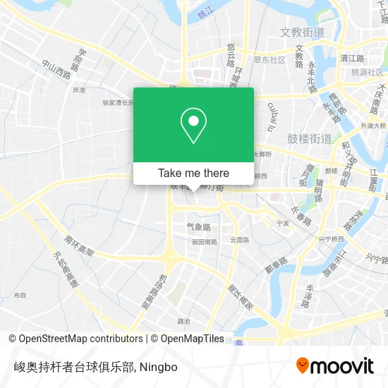峻奥持杆者台球俱乐部 map