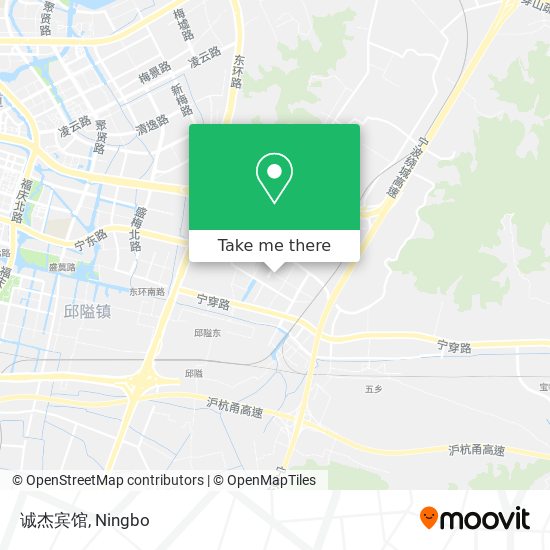 诚杰宾馆 map