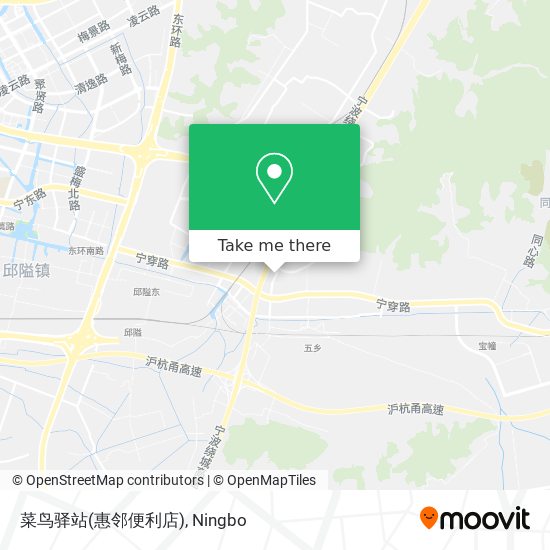 菜鸟驿站(惠邻便利店) map