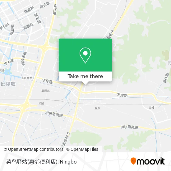 菜鸟驿站(惠邻便利店) map