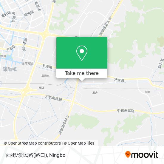 西街/爱民路(路口) map