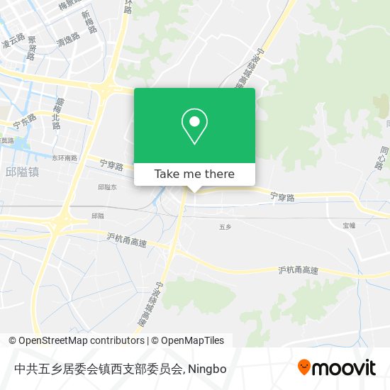 中共五乡居委会镇西支部委员会 map
