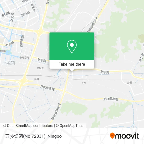 五乡烟酒(No.72031) map