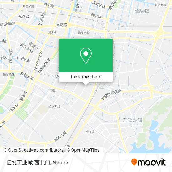 启发工业城-西北门 map
