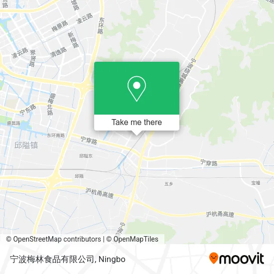 宁波梅林食品有限公司 map