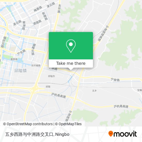 五乡西路与中洲路交叉口 map