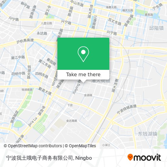 宁波我土哦电子商务有限公司 map