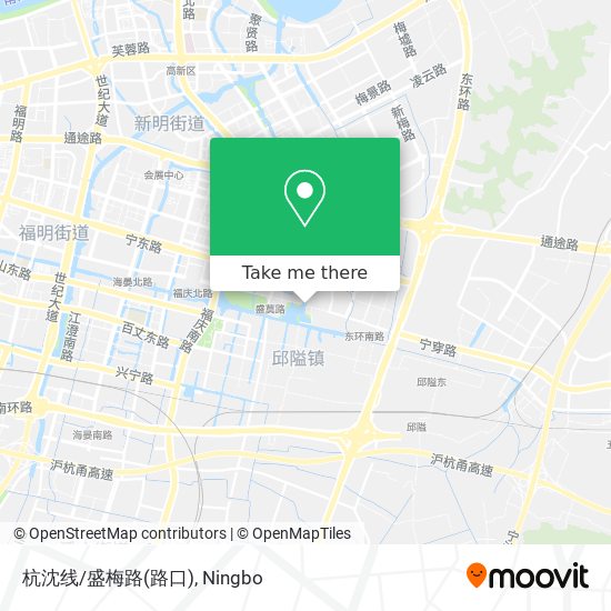 杭沈线/盛梅路(路口) map