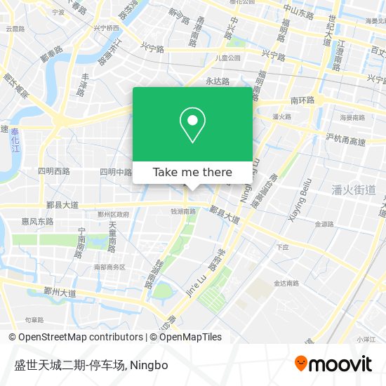 盛世天城二期-停车场 map