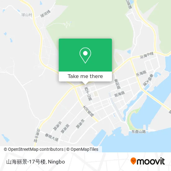 山海丽景-17号楼 map