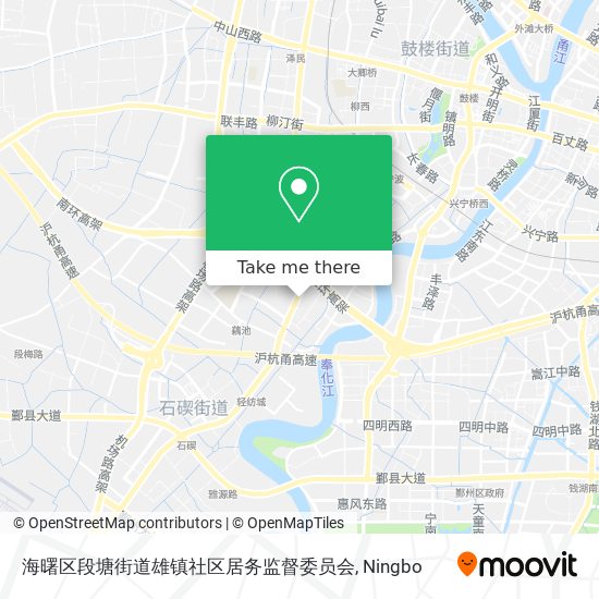 海曙区段塘街道雄镇社区居务监督委员会 map