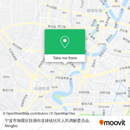 宁波市海曙区段塘街道雄镇社区人民调解委员会 map