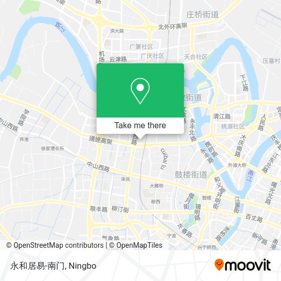 永和居易-南门 map