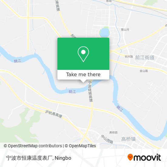 宁波市恒康温度表厂 map