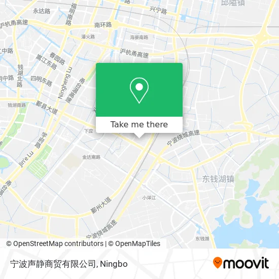 宁波声静商贸有限公司 map