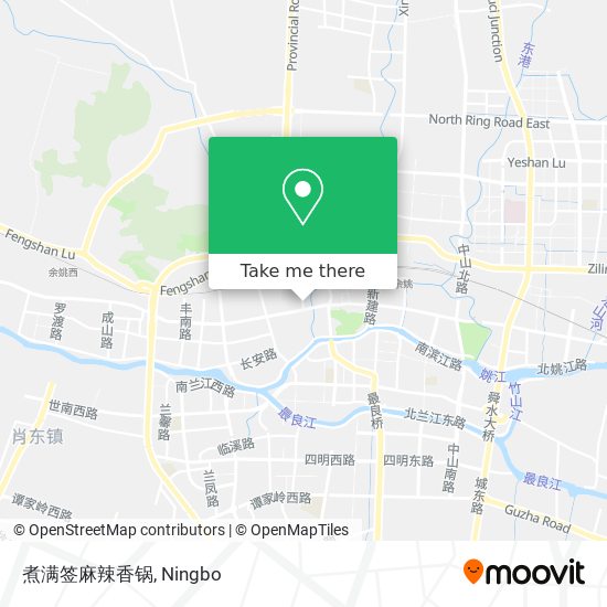 煮满签麻辣香锅 map
