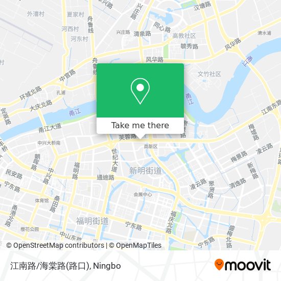 江南路/海棠路(路口) map