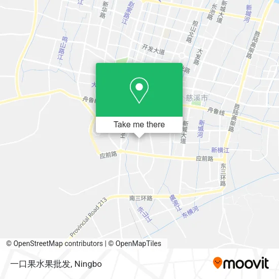一口果水果批发 map