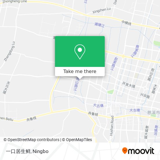 一口居生鲜 map