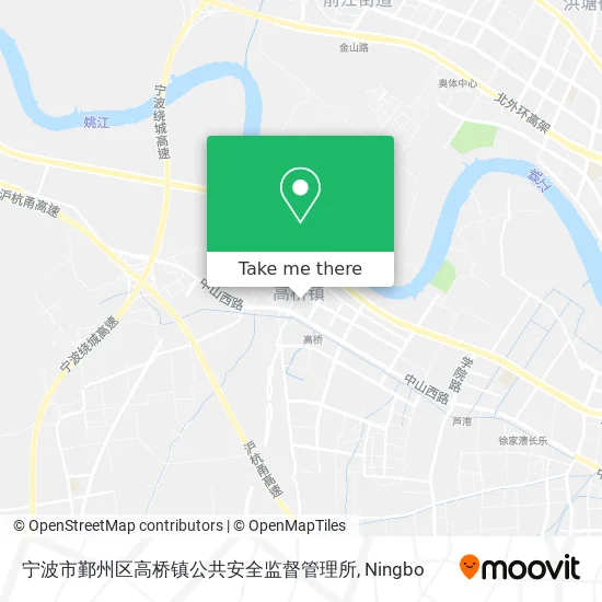 宁波市鄞州区高桥镇公共安全监督管理所 map