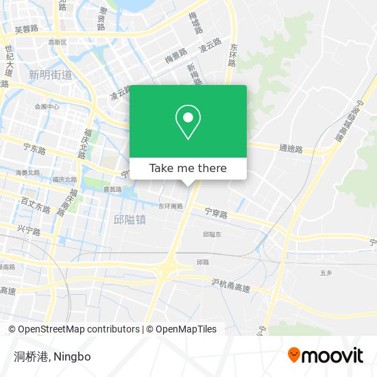 洞桥港 map