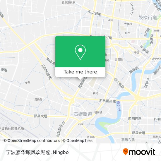 宁波嘉华顺风欢迎您 map