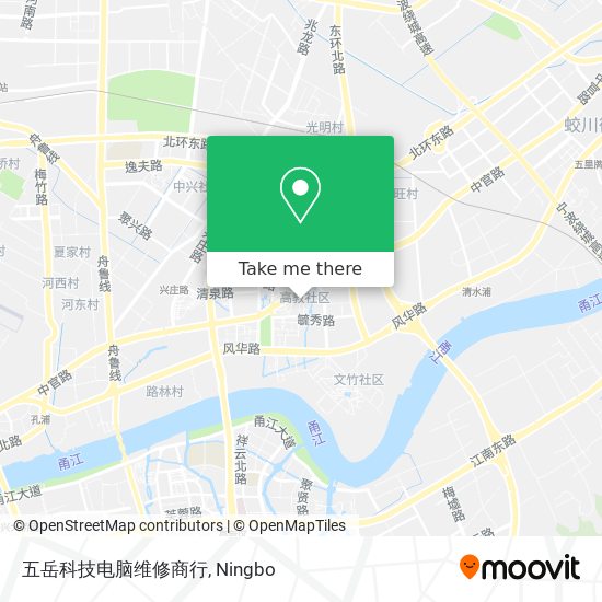 五岳科技电脑维修商行 map