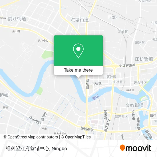 维科望江府营销中心 map
