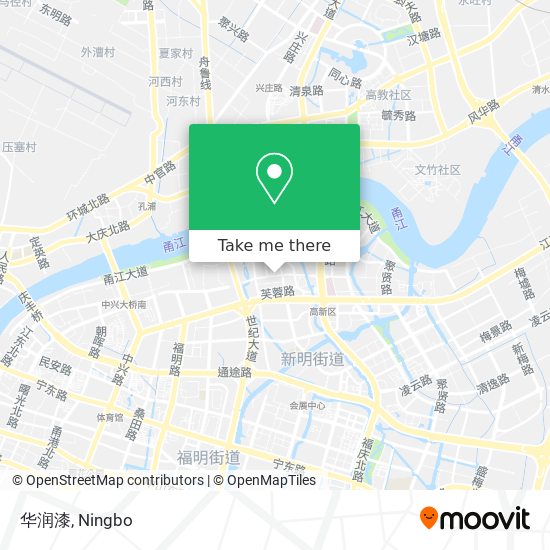 华润漆 map