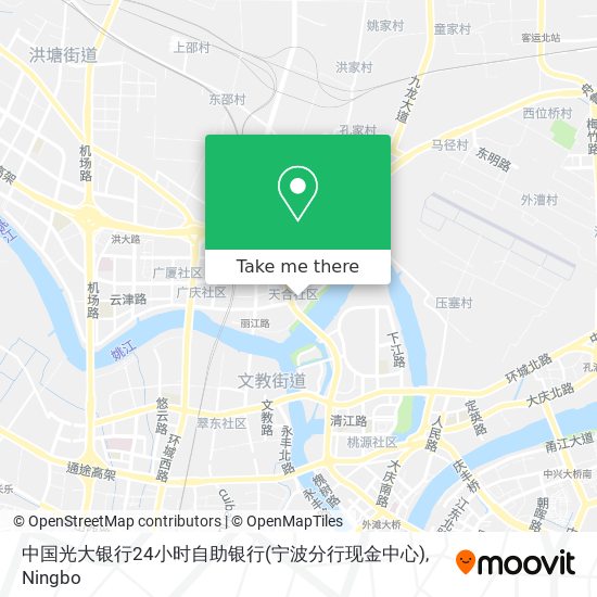 中国光大银行24小时自助银行(宁波分行现金中心) map