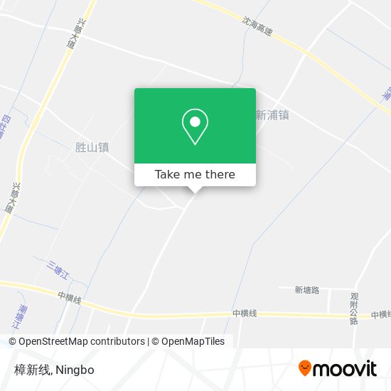 樟新线 map