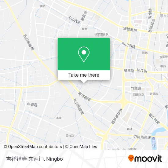 吉祥禅寺-东南门 map