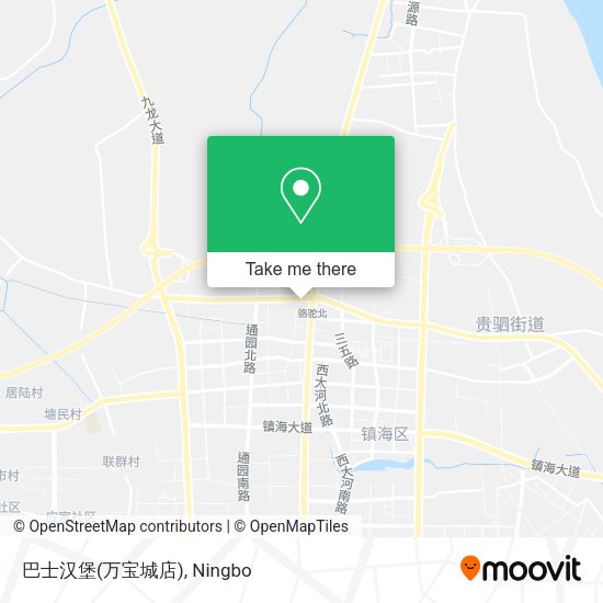 巴士汉堡(万宝城店) map