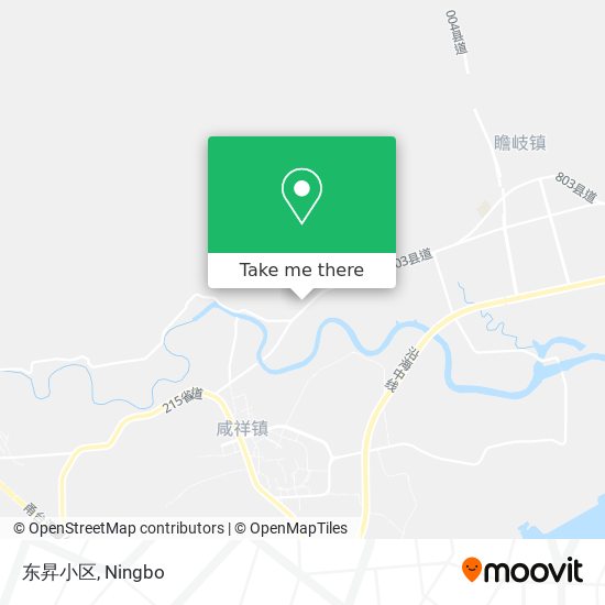 东昇小区 map