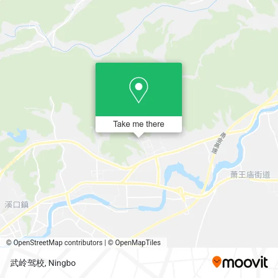 武岭驾校 map