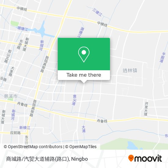 商城路/汽贸大道辅路(路口) map