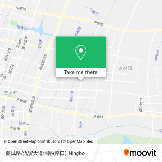 商城路/汽贸大道辅路(路口) map