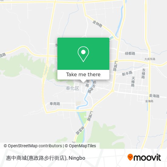 惠中商城(惠政路步行街店) map
